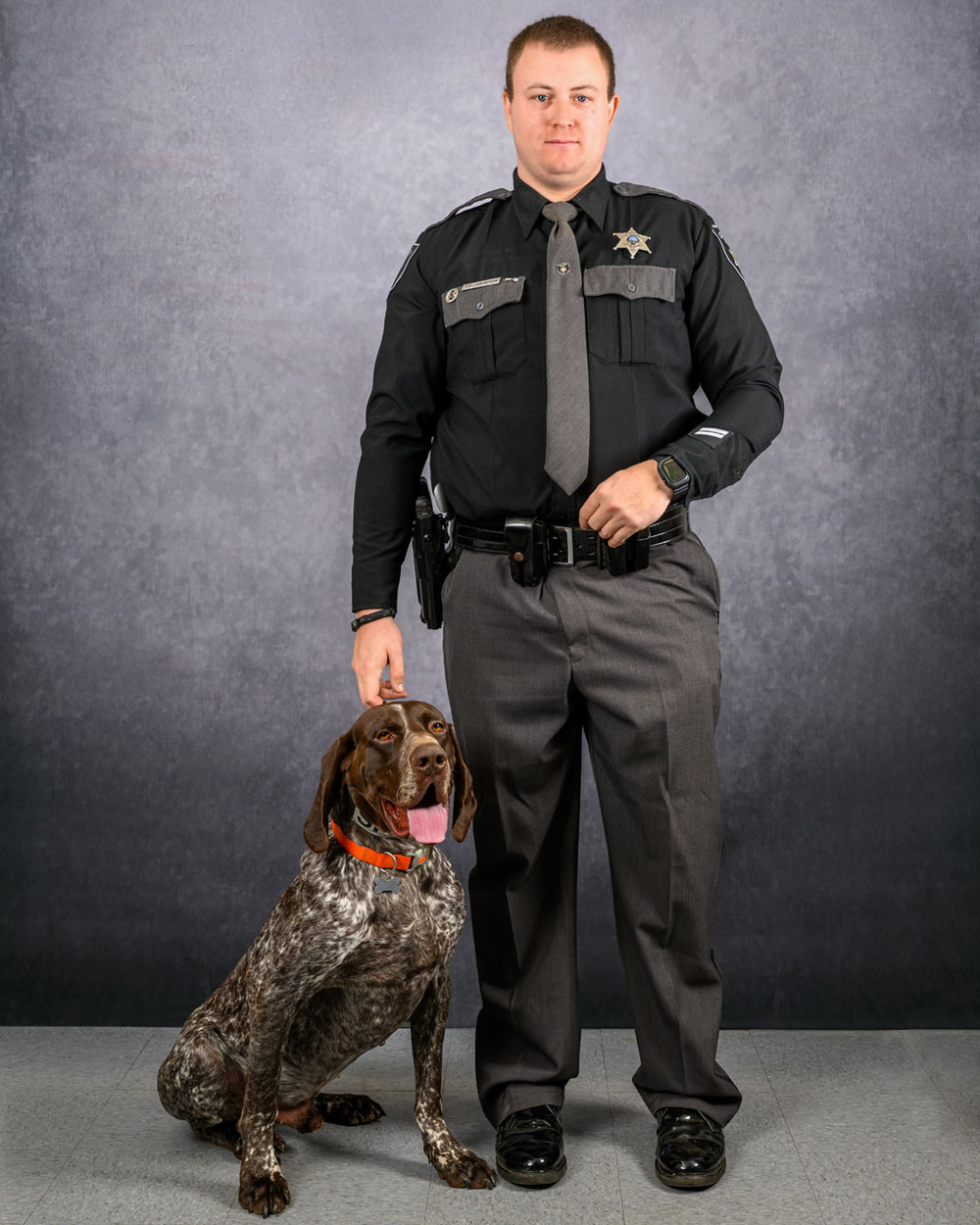 Deputy Johnson and K-9 TIR